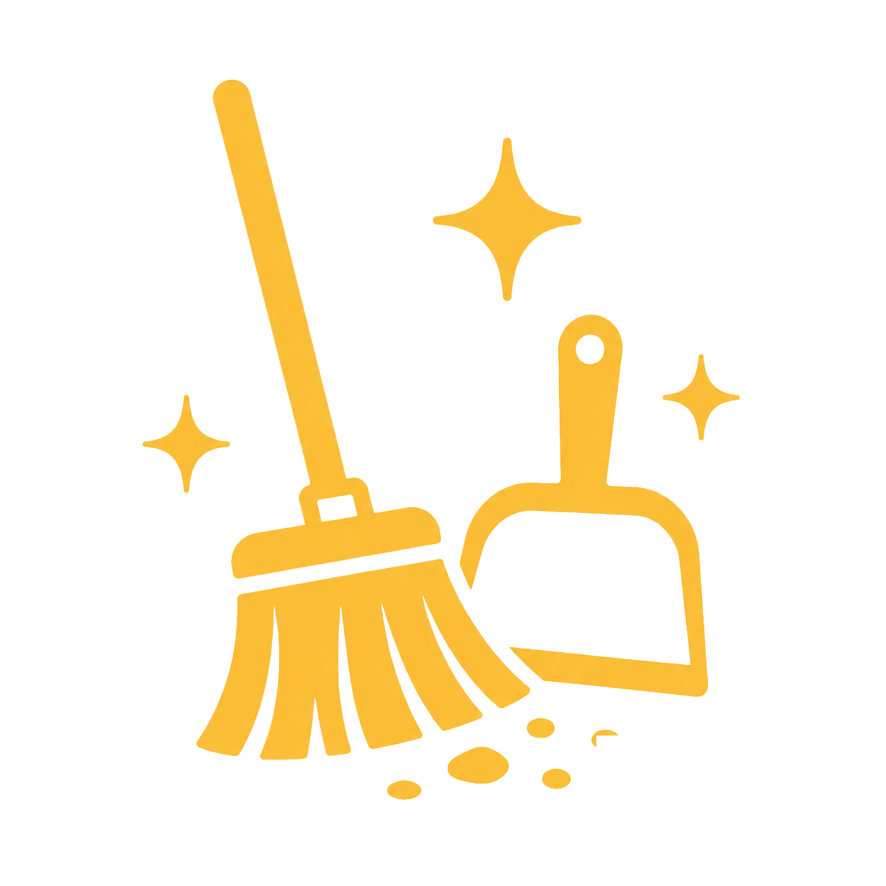 Icon für Zwischenreinigung während der Bauphase