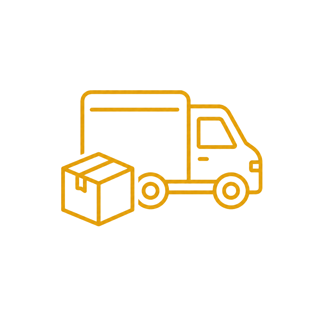 Icon für Abtransport von Möbeln Kartons und Hausrat
