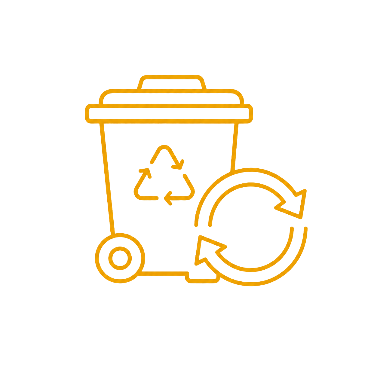 Icon für Entsorgung und Recycling bei Entrümpelung