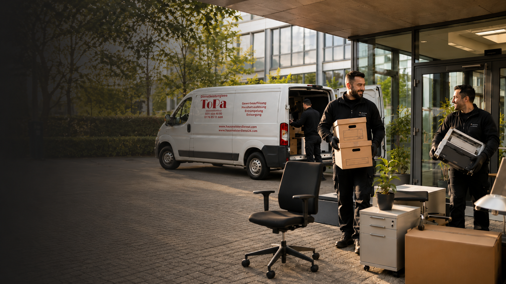 Entrümpelung und Entsorgung für Gewerbeobjekte, Büros und Lagerflächen