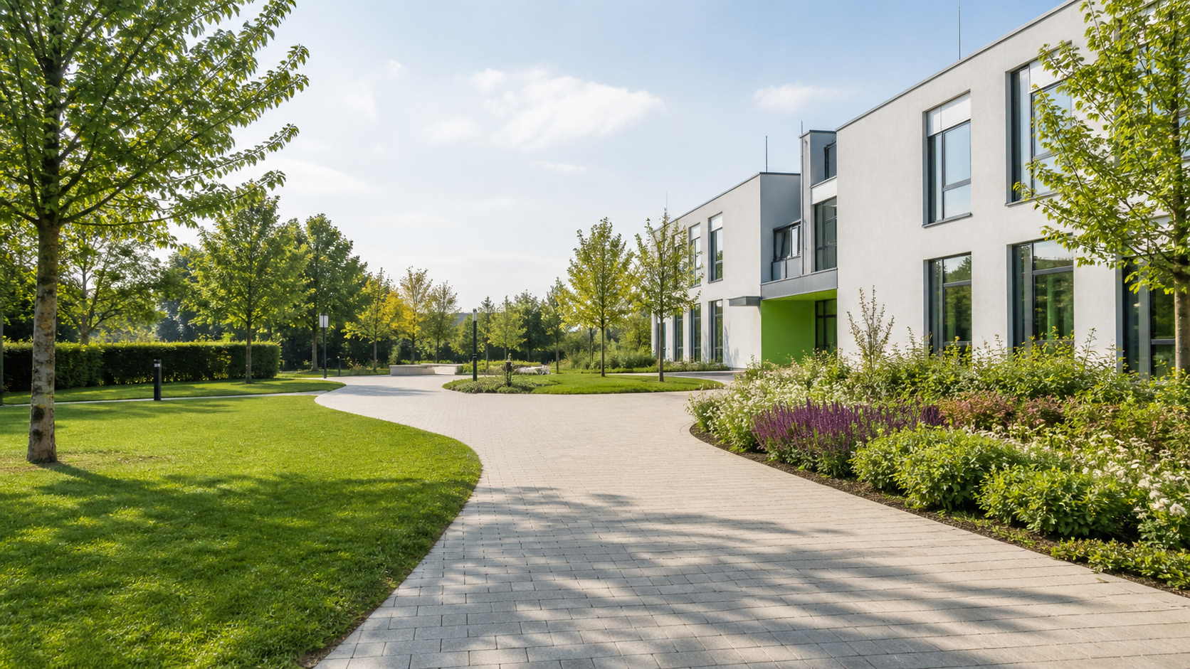 Regelmäßige Gartenpflege für Hausverwaltungen und Immobilienbestand