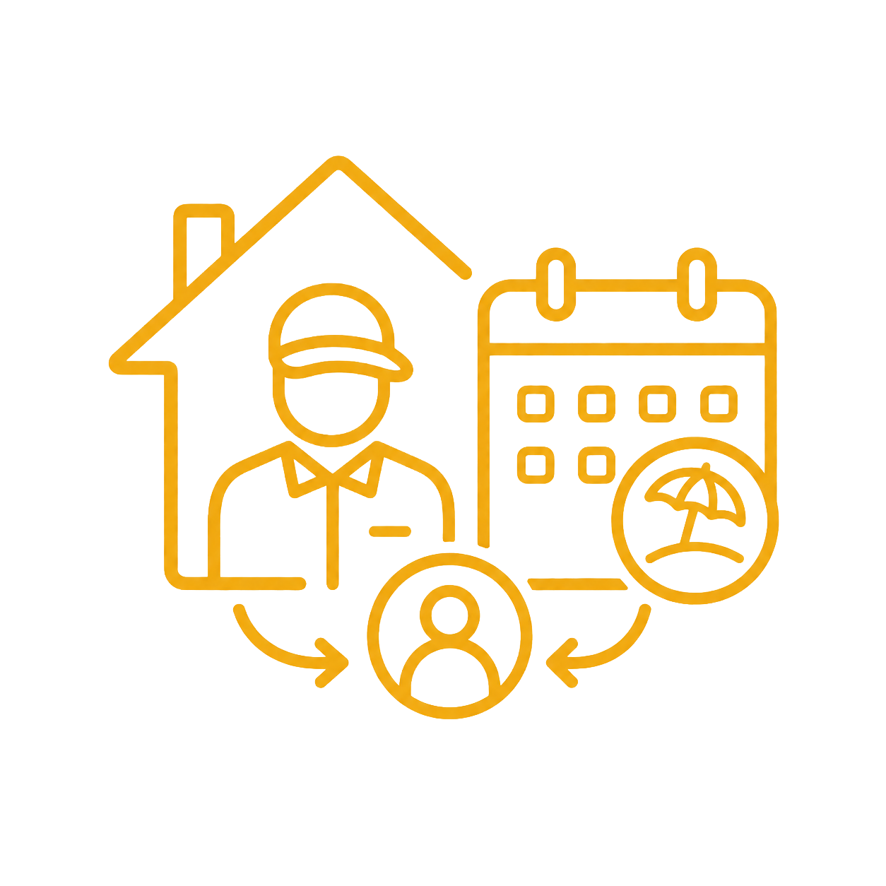Icon für flexible Hausmeistervertretung in Düsseldorf