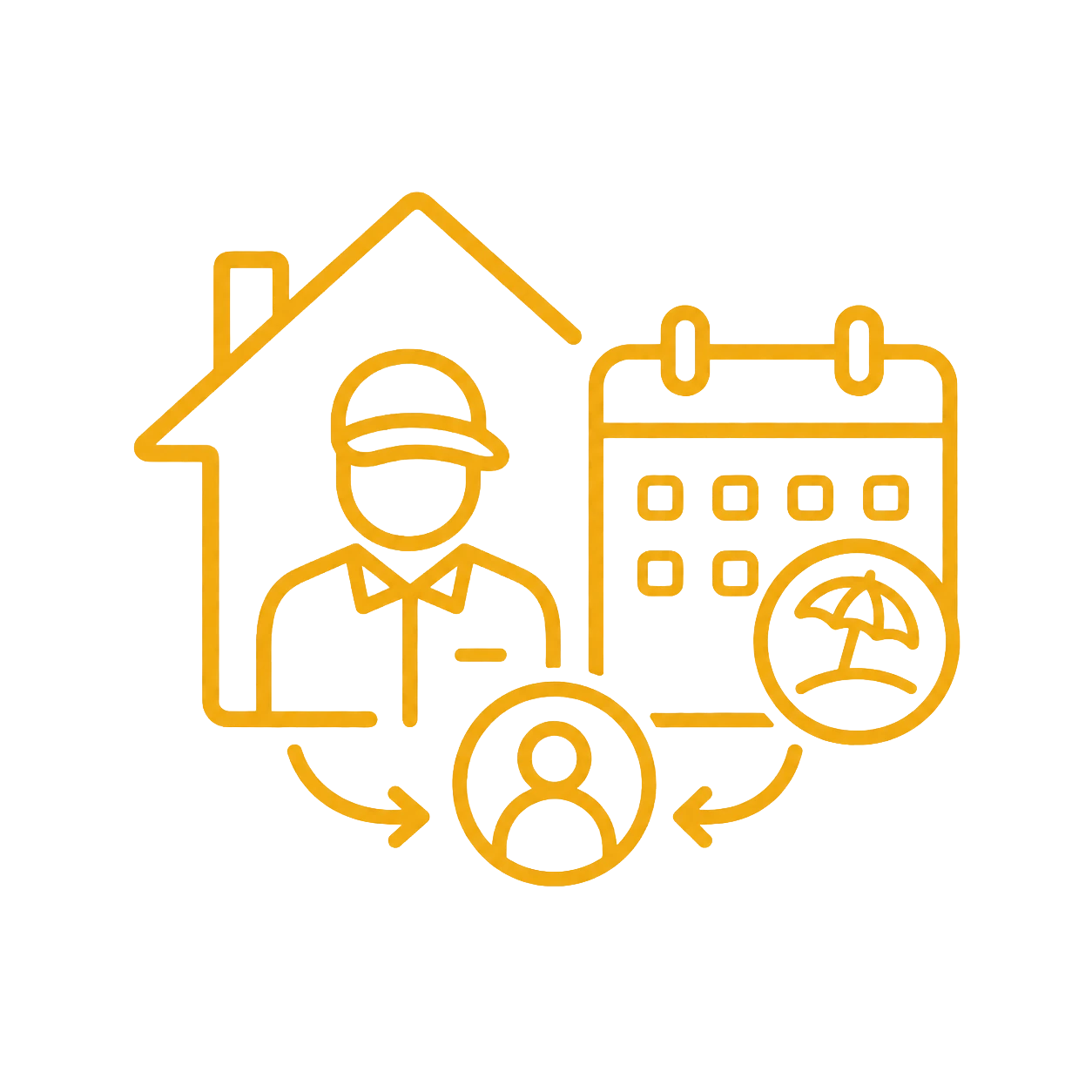 Icon für flexible Hausmeistervertretung in Düsseldorf