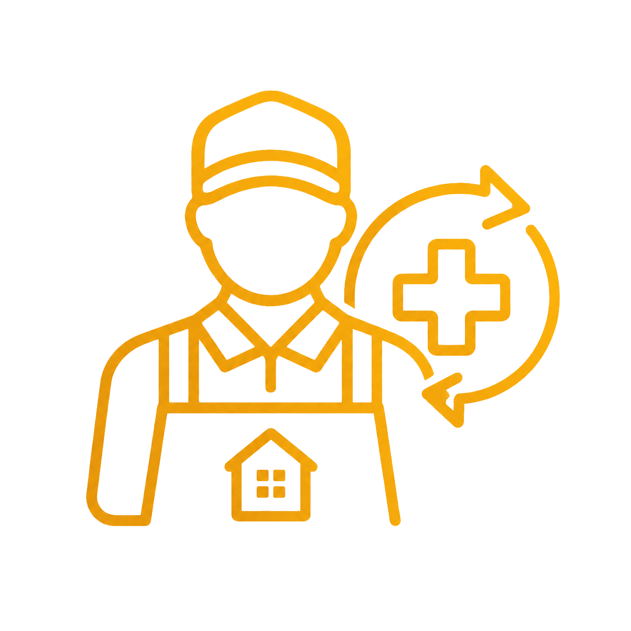 Icon für Krankheitsvertretung bei Hausmeisterausfall