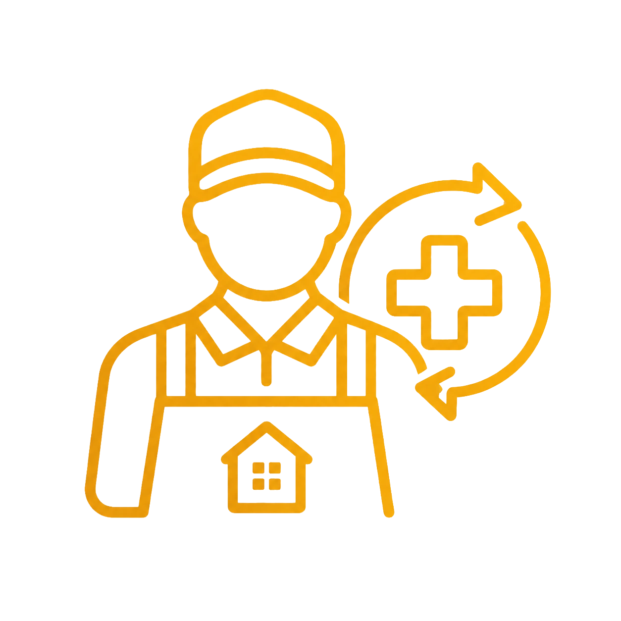 Icon für Krankheitsvertretung bei Hausmeisterausfall