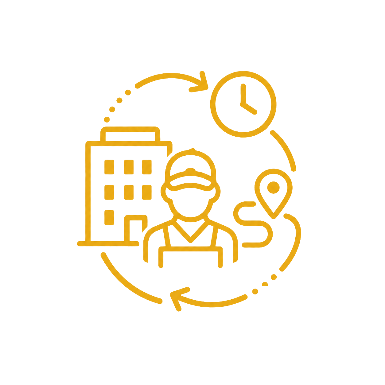 Icon für Objektbetreuung während der Hausmeistervertretung