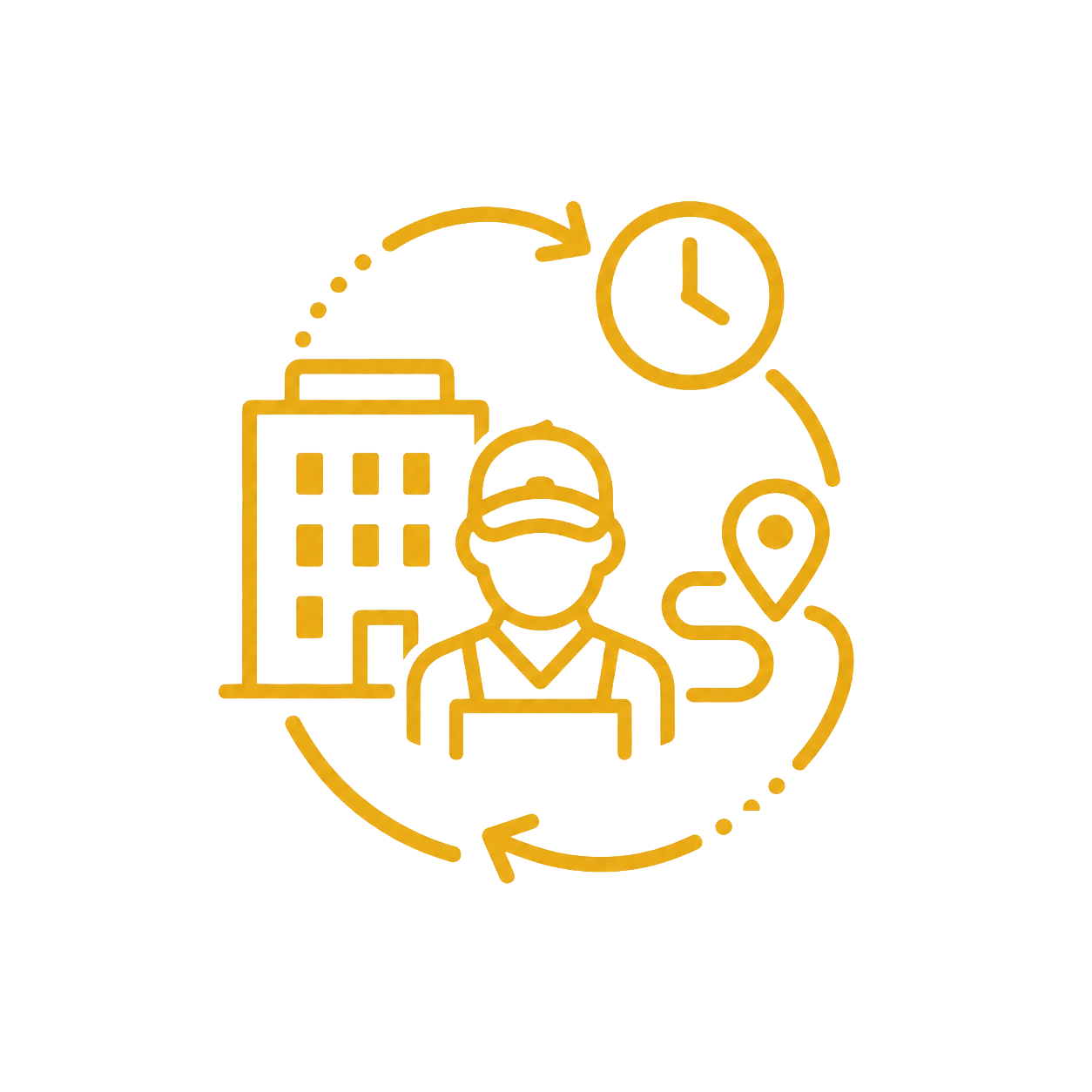 Icon für Objektbetreuung während der Hausmeistervertretung