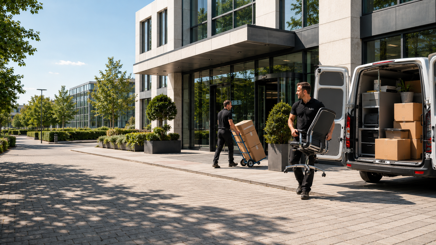 Kleintransporte für Gewerbe, Büros, Praxen und Standorte
