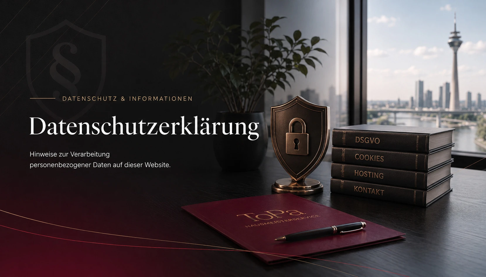 Datenschutzerklärung ToPa Hausmeisterservice Düsseldorf