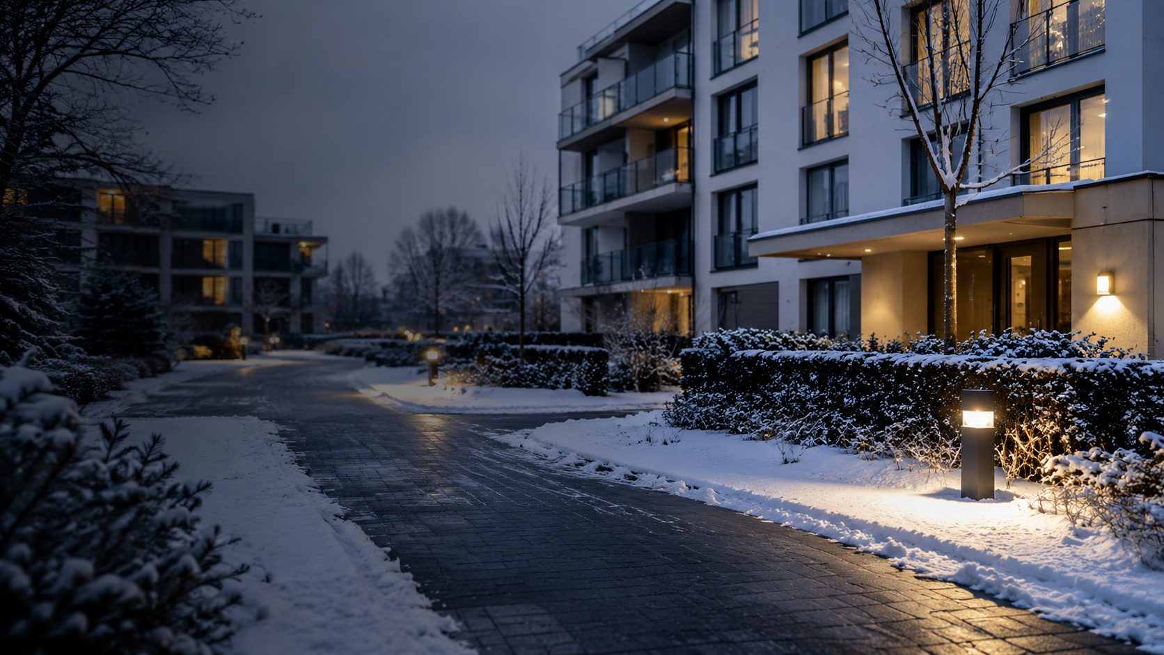 Winterdienst für Hausverwaltungen und betreute Immobilien